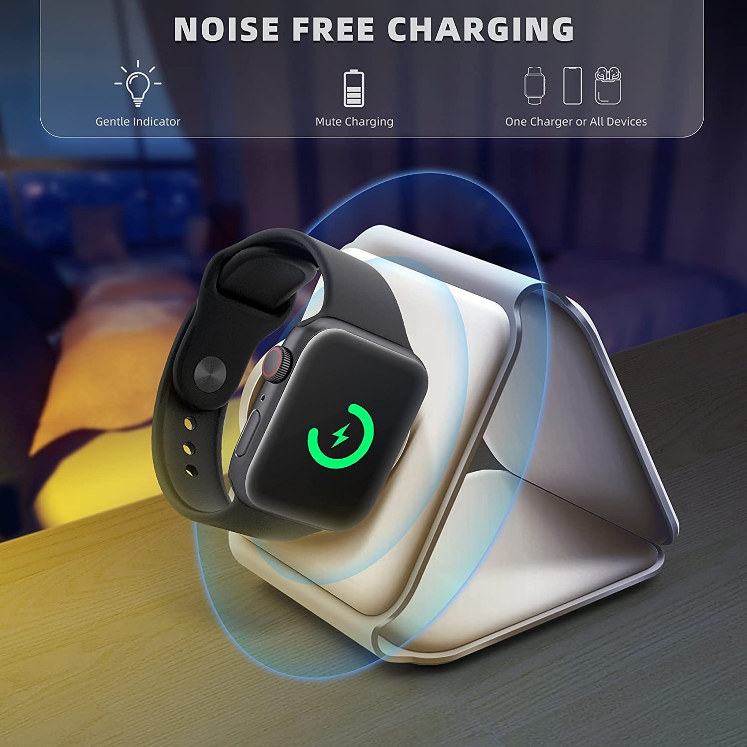 3 - in - 1 Wireless Charging Pad - GADGETGENE