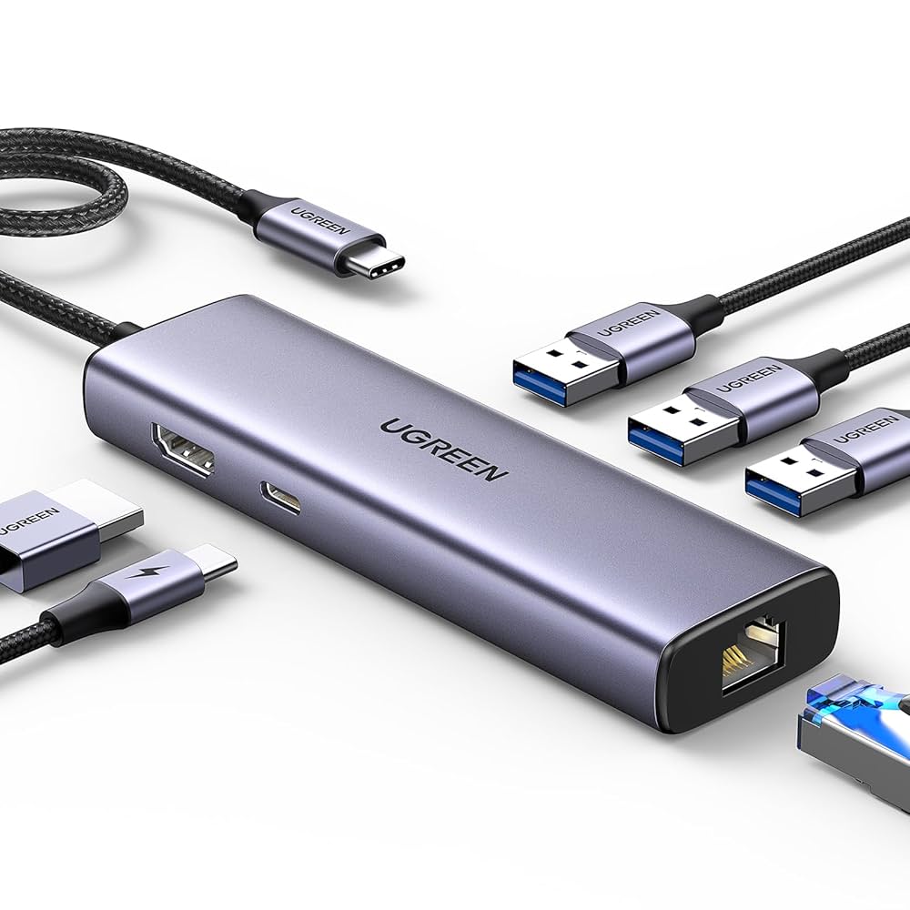 4K Multi - Port USB - C Dock (6 - in - 1) - GADGETGENE