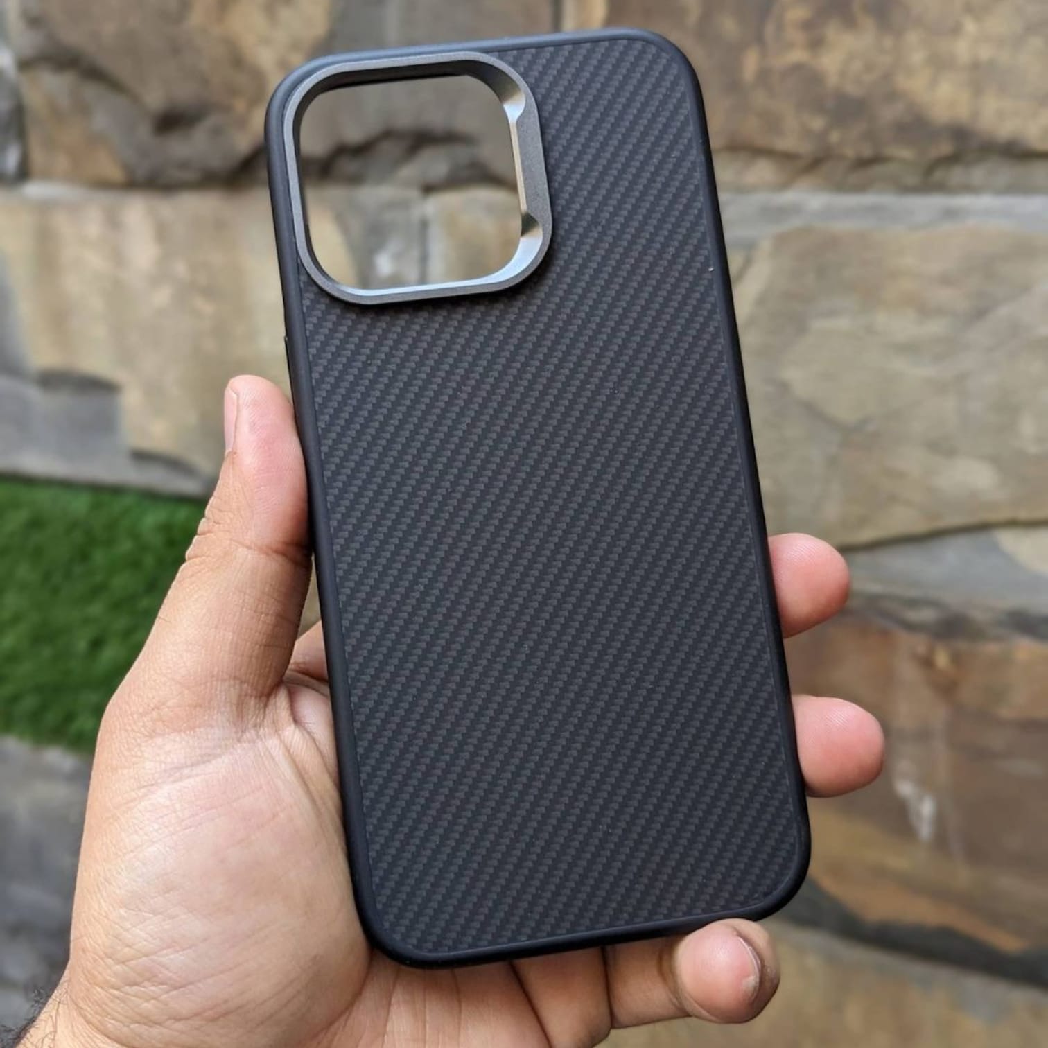 Carbon Texture Protective Phone Case - GADGETGENE