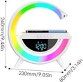 Digital Led Wireless Charger Speaker - GADGETGENE