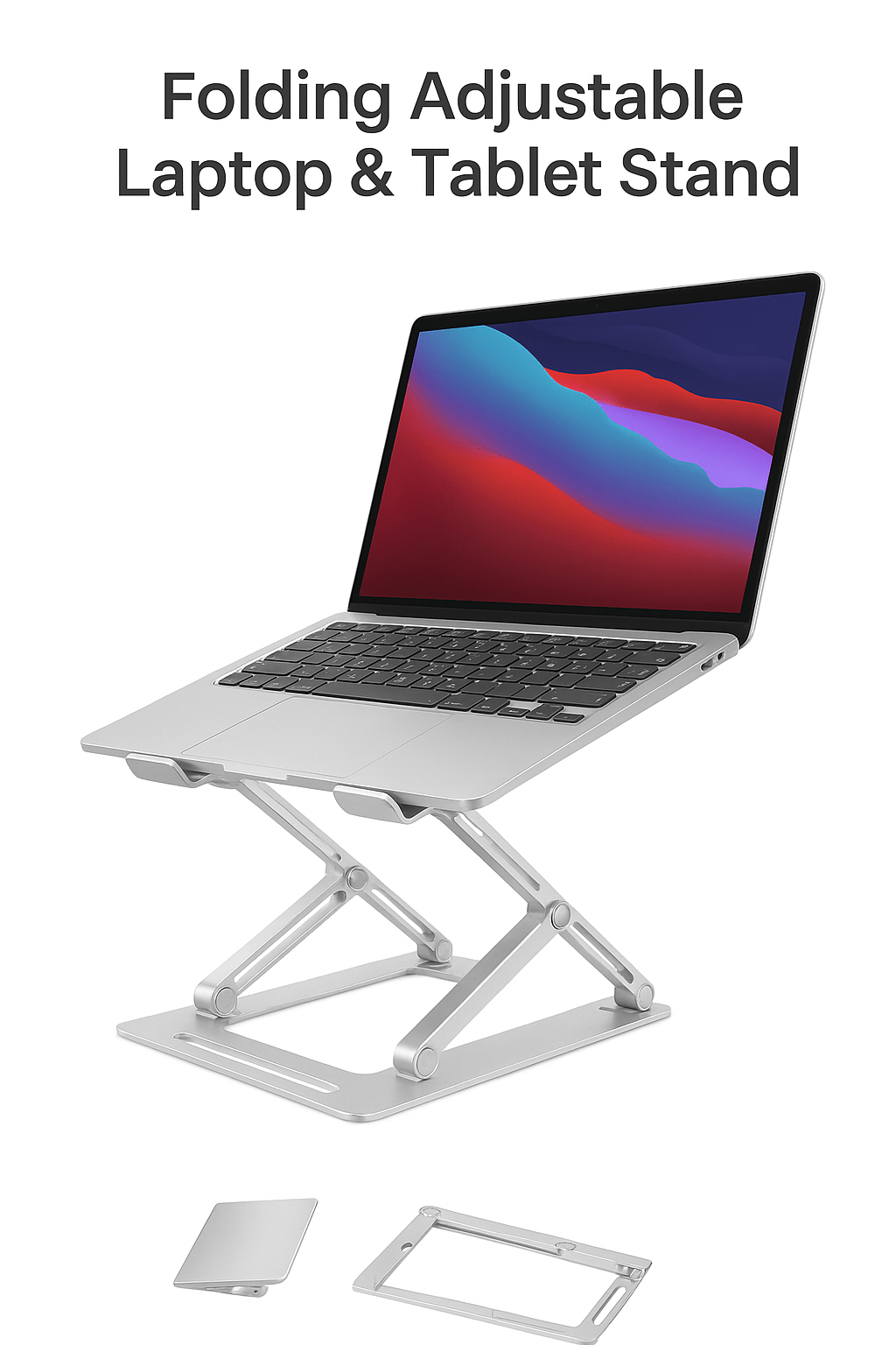 Folding Adjustable Laptop & Tablet Stand - GADGETGENE